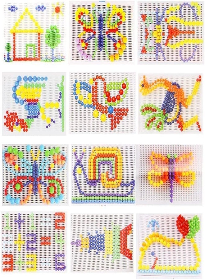 بينديا مجموعة أحجية بينديا الإبداعية المكونة من 305 قطعة بتصميم فسيفساء متنوع للأطفال، مجموعة تعليمية يمكنك صنعها بنفسك للأولاد والبنات - Image 3